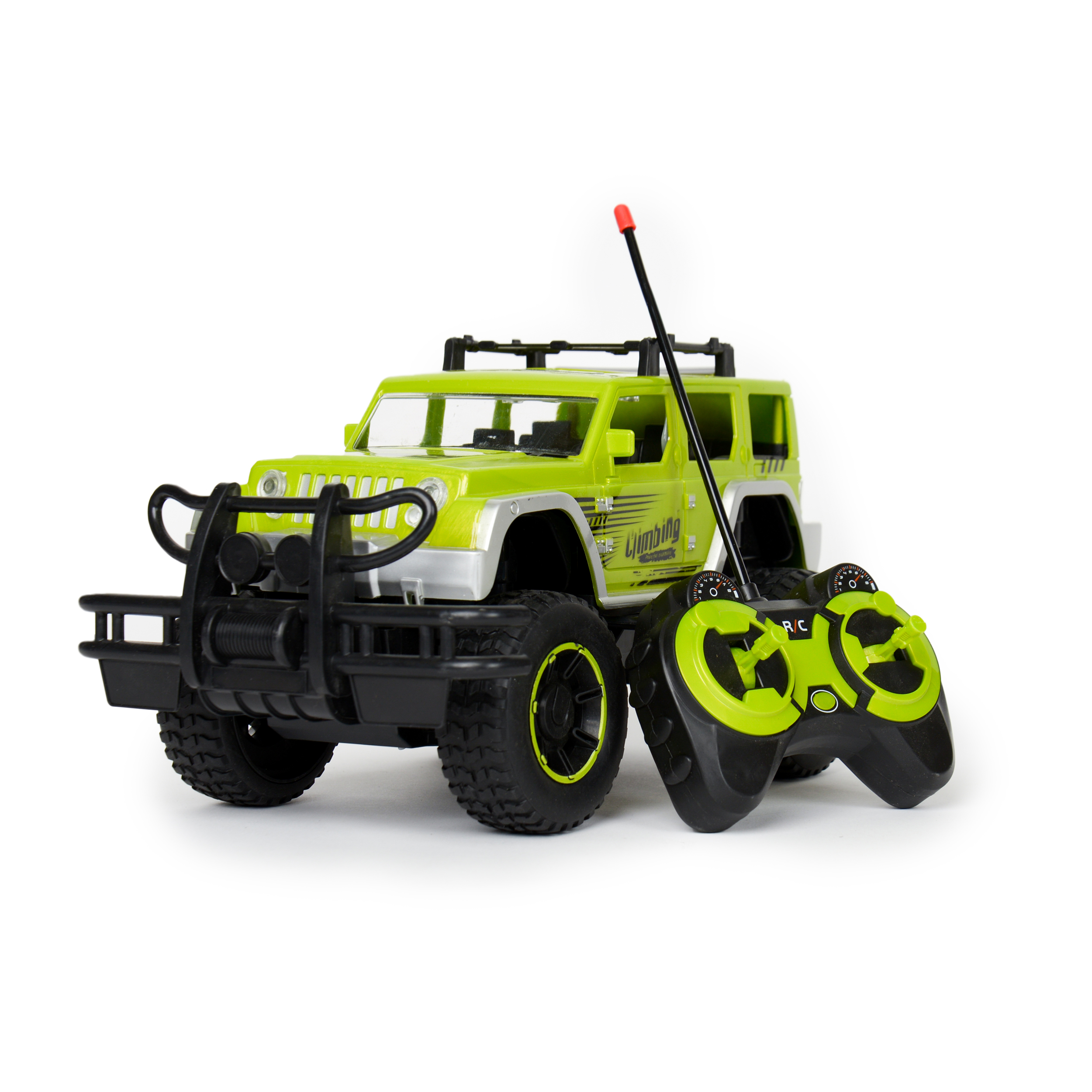 1:12 Scale RC Big Wheel Beast Monster Truck Remote Control Pickup Truck Crawler with Headlights for Boys