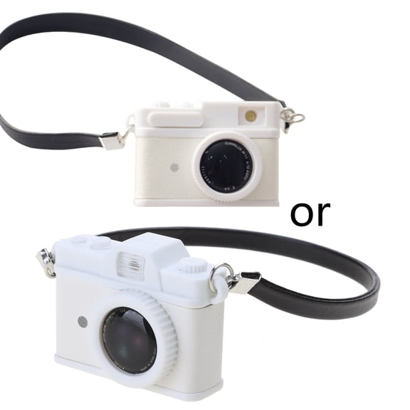 1:12 Vintage Camera Model Art Ornaments Decorative Ornaments for Doll House Accessories