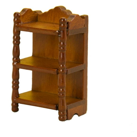 1:12 Wood Nightstand Simulation Living Room Bedside Table Bedside Table Kid Furniture