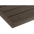 thumbnail image 1 of 1/12 ft. x 1 ft. Quick Deck Composite Deck Tile Outside Corner Trim in Spanish Walnut (2-Pieces/Box), 1 of 3