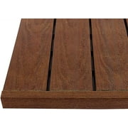 1/12 ft. x 1 ft. Quick Deck Composite Deck Tile Straight Trim in Honduran Mahogany (4-Pieces/Box)