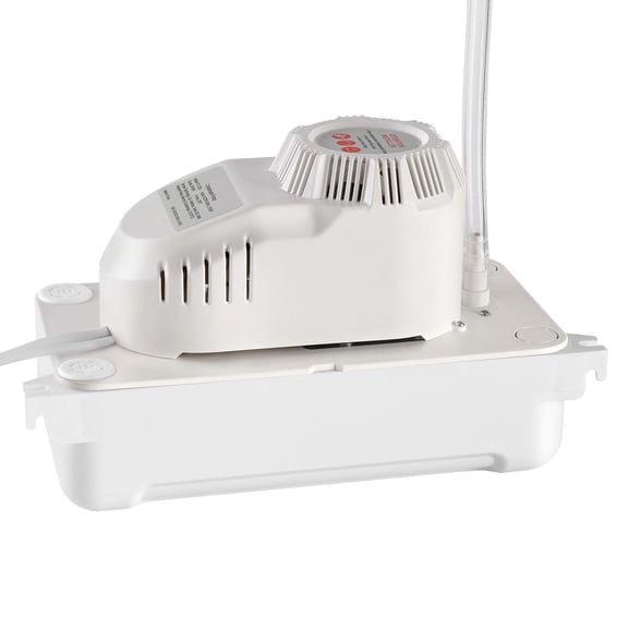 1/12 horsepower Condensate Pump, 90 GPH, 20 ft Lift, 115V Automatic with Safety Switch, for AC HVAC Dehumidifier Furnace