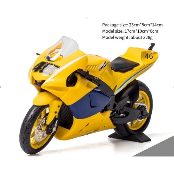 1:12 scale simulation alloy motorcycle model, racing motorcycle model, toy, ornament