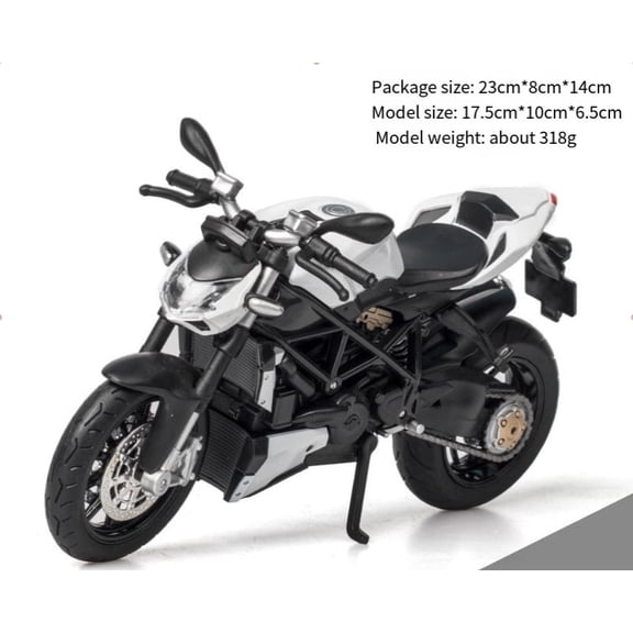 1:12 scale simulation alloy motorcycle model, racing motorcycle model, toy, ornament