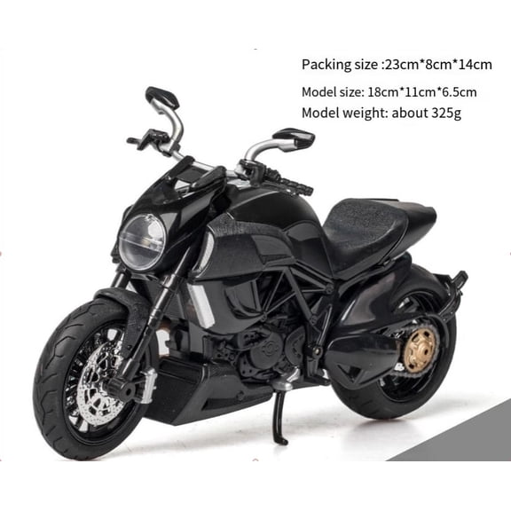 1:12 scale simulation alloy motorcycle model, racing motorcycle model, toy, ornament