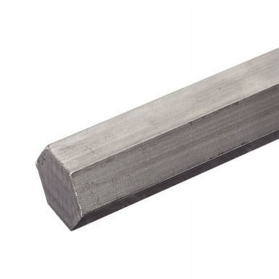 1.125 (1-1/8 inch) x 12 inches, 303 Stainless Steel Hexagon Bar, Cold Finished