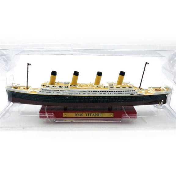1:1250 ATLAS RMS TITANIC Ship Steamer Diecast Model Metal Collect Gift Toy