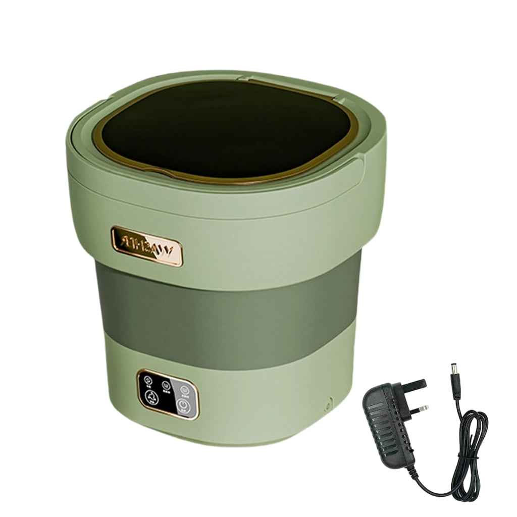 1. 12L Portable Washing Machine with Dry, Quiet for Underwear/Socks, Compact Travel Design