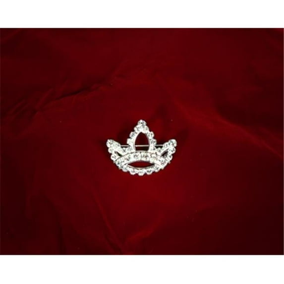1-.13'' Rhinestone Pin - Crown