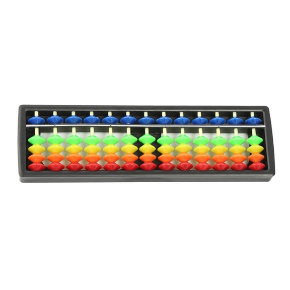 1. 13-Row Rainbow Abacus Math Tool: ABS Beads for Kids' Mental Calculation Practice at School & Home