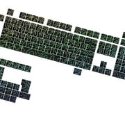 1. 133Key Gradient Side-Print Topographic Keycaps, Contour4.0 Design & Anti-Fade Backlit for Mechanical Keyboards