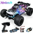 thumbnail image 1 of 1:14 Brushless Fast RC Car for Adults Boys 45+MPH All Terrains 4X4 RTR High Speed Waterproof Remote Control Cars Truck Off Road RC Monster Truck 2 Batteries, 1 of 11