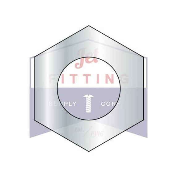1-14 Finished Hex Nuts | Grade 8 | Fine Thread | Steel | Plain Finish (Quantity: 190)