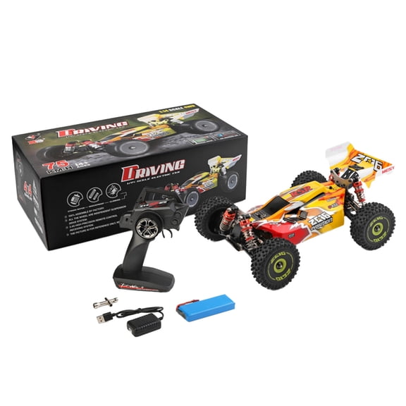 1/14 RC Off Road Car 75KM/H Brushless 4WD Alloy Racing Truck