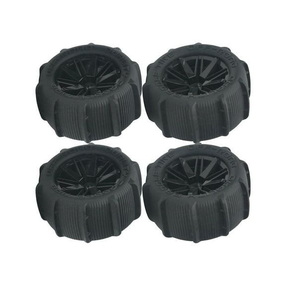 1/14 RC Wheel Tires Replacements for 124019 104001 DIY Accessory Trucks , 4 Wheel Tires