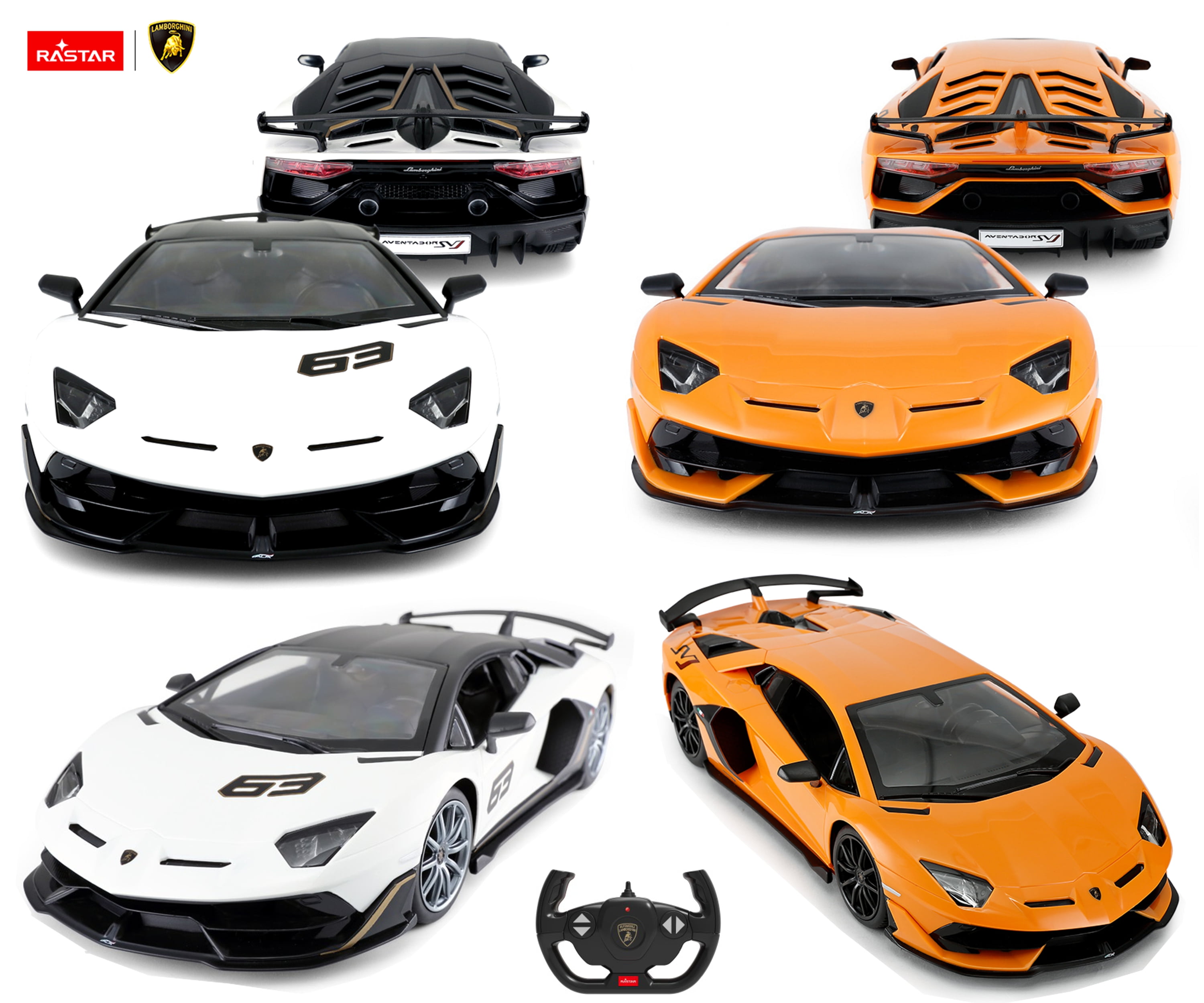 Lamborghini Aventador SVJ 1/14 リモコンカー Lamborghini Aventador SVJ RC Car 1/14 Licensed Remote