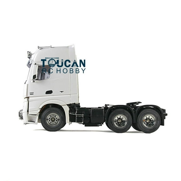 1/14 Rc Tractor Truck Trailer Kit 3Axles for DIY Model Car