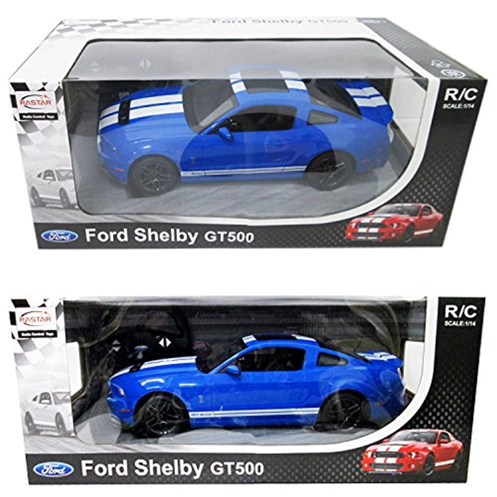 Radio Remote Control 1 14 Ford Mustang Shelby GT500 RC Model Car Blue