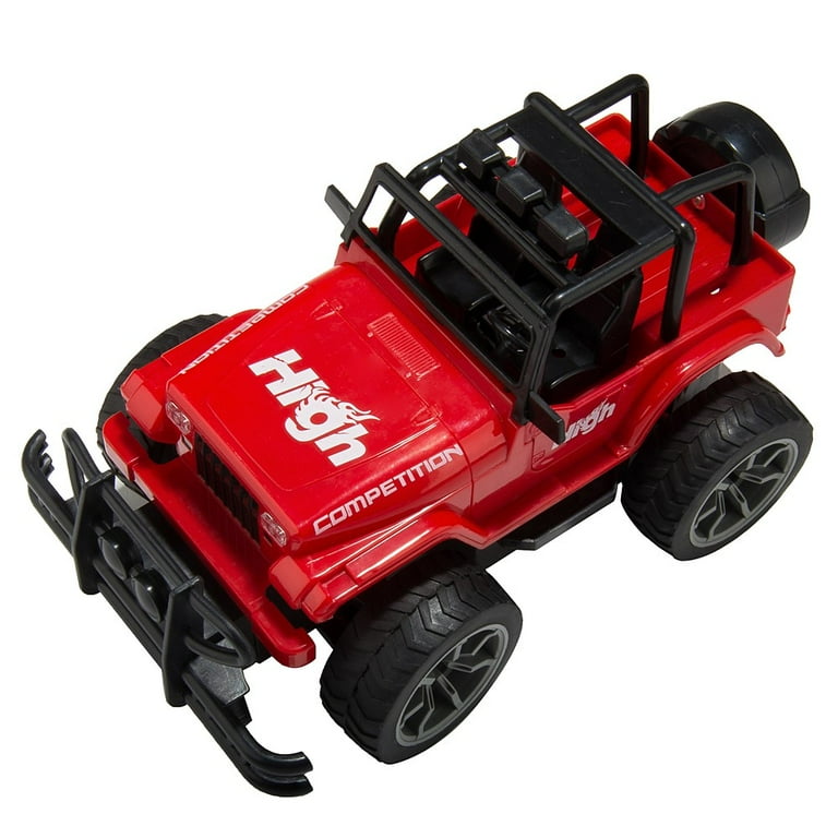 Remote control store jeep race