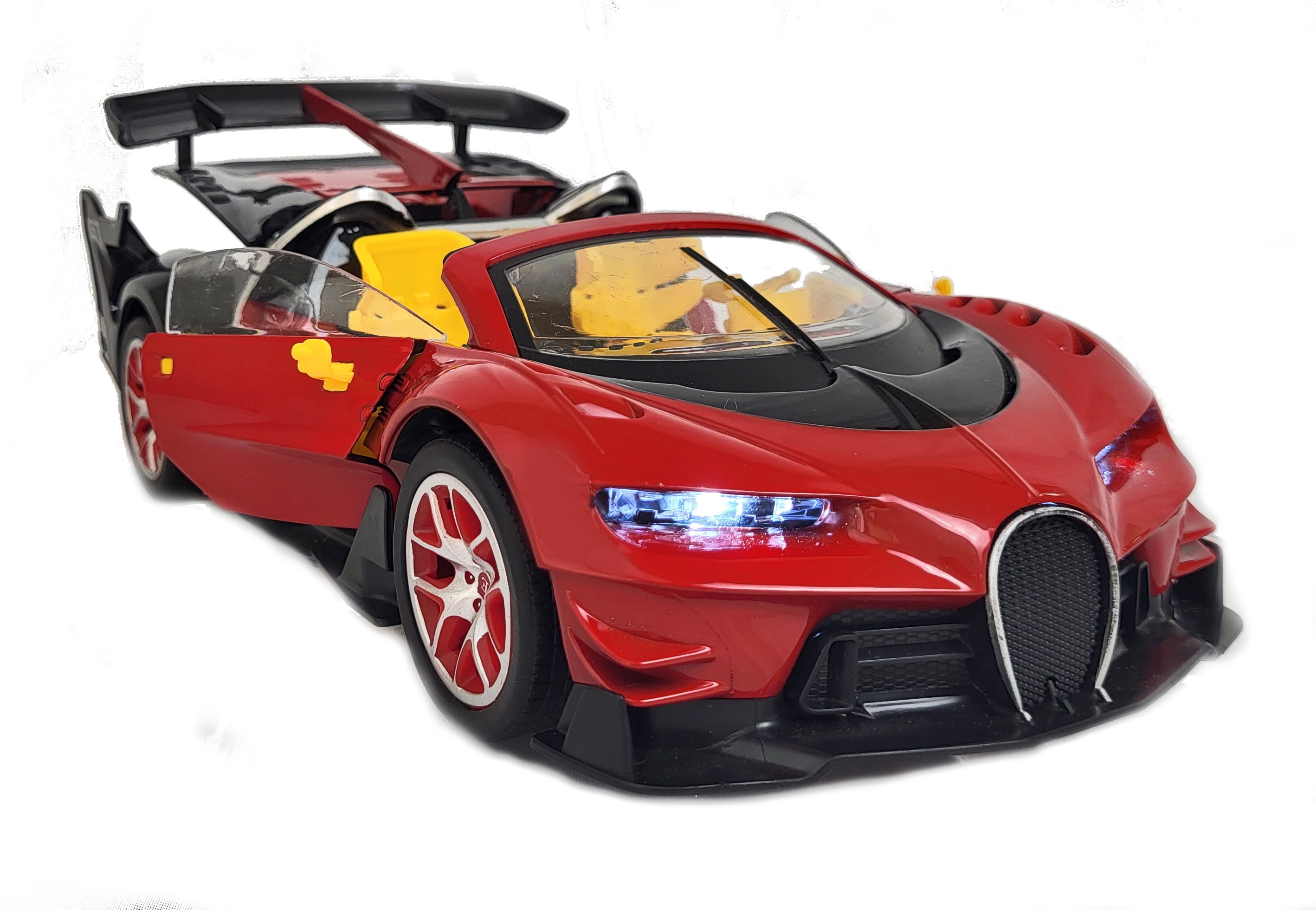 Blue Block Factory 1:14 Scale RC Speedy Sports Car with Flashing