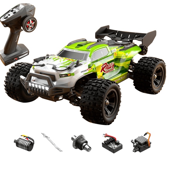 1/14 Scale Off-Road RC Car, 4WD All-Terrain High-Performance Remote Control Truck Model, 2.4GHz Full-Proportional Control Monster Truck Car for Adults