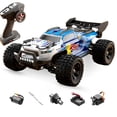 thumbnail image 1 of 1/14 Scale RC Drift Car, 2.4GHz Brushless Remote Control Off-Road Truck with Full-Proportional Control, Double Wishbone Suspension, Shock Absorbers, 4WD All-Terrain RC Truck Model Toy Gift for Adults, 1 of 9