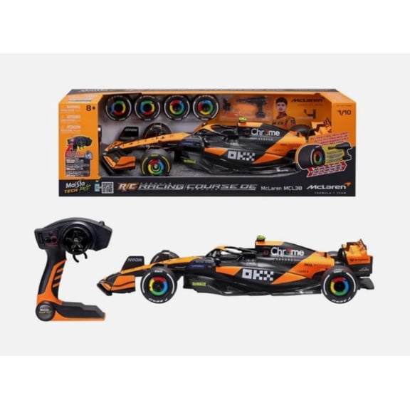 1:14 Scale RC Formula 1 Race Car  McLaren MCL38 Miami GP 2024 Replica  Remote Control Racing Car with Pit Tools & Extra Tires