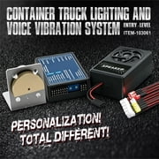 1/14 Tamiya Container Truck All-in-One Sound Vibration LED Engine Light Kit