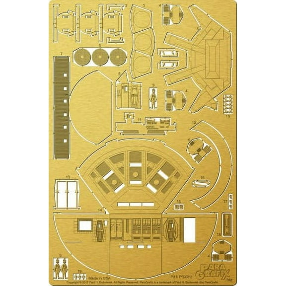 1/144 2001 Space Odyssey: Discovery XD1 Nuclear Powered Deep Space Research Spacecraft Pod Bay Photo-Etch Set for MOE