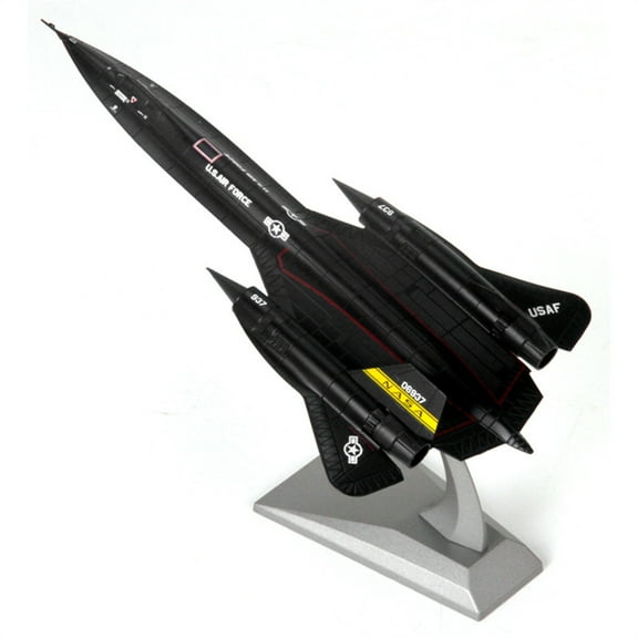 1:144 Blackbird SR-71 Reconnaissance Aircraft Alloy Aircraft Model Simulation Ornaments Model Aircraft TAPDRA Spare Part