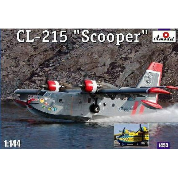 1/144 CL215 Scooper Firefighting Amphibious Aircraft