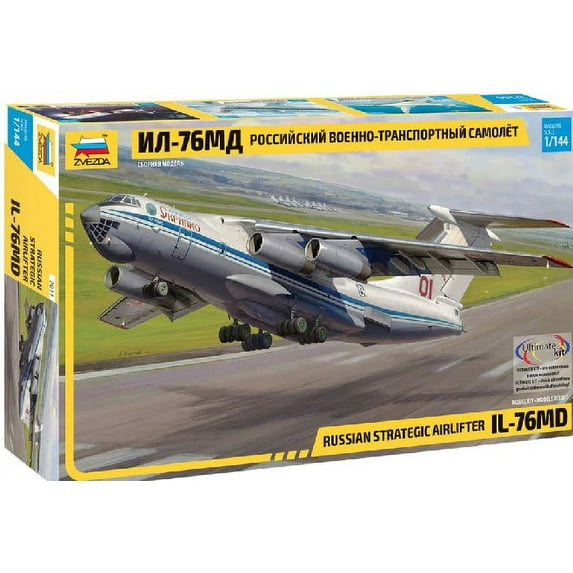 1/144 Russian IL76 MD Strategic Airlifter Aircraft