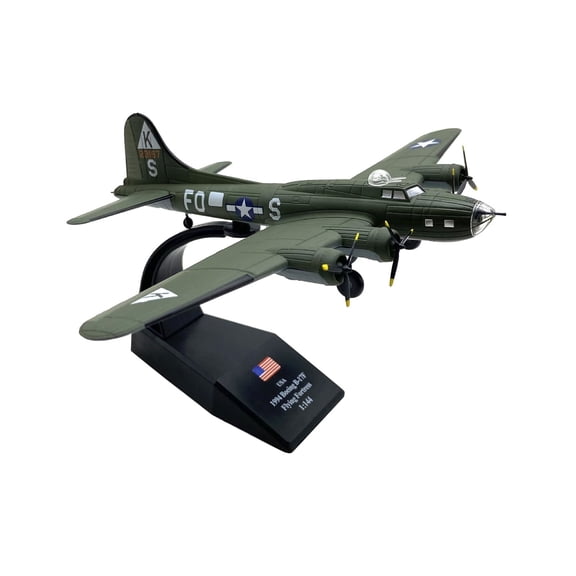1:144 Scale B-17 Model for Aviation Collectors Home Decor Model