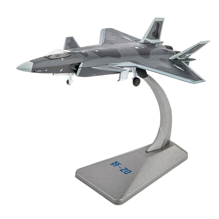 安室ジェット Amuro Jet Aircraft Model 1/144 Simulation Diecast J-20 Fighter Plane Aircraft Plane