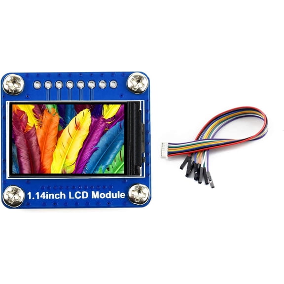 1.14inch LCD Display Module IPS Screen with 65K RGB Colors 240135 Resolution SPI Interface