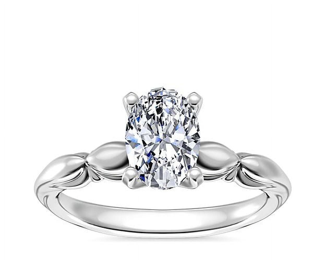 Ct Brilliant Oval Cut Natural Diamond Oval Solitaire