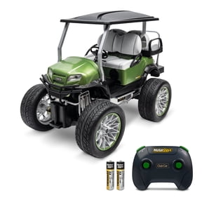 MotorDayz (1:15) Remote Control Club Car Golf Cart, Green, R5-15G41U-GR, Child
