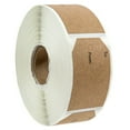 thumbnail image 1 of 1.15" x 2" Natural Brown Kraft to and from Gift Tag Stickers / 500 Brown Kraft to from Present Labels / Christmas Holiday Present Labels / Made in The USA, 1 of 6