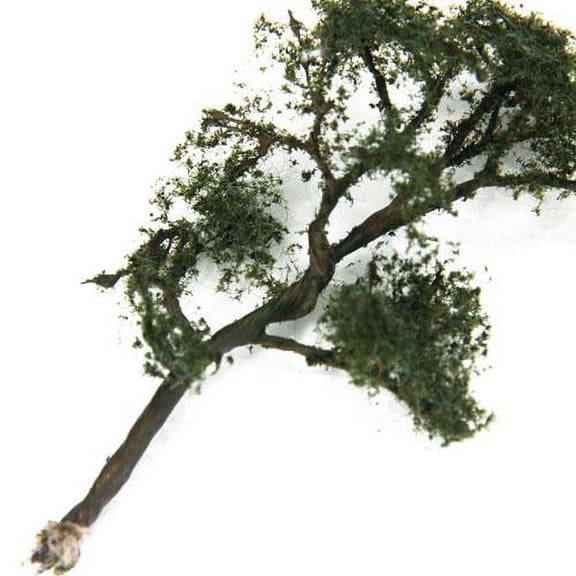 1/150 Scale Model Train Tree Sycamore, Miniature Diorama Supplies, Green