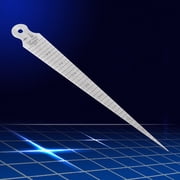 1-15mm Stainless Taper Gauge Aperture Scale Wedge Feeler Hole Metric/Imperial Measure