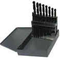 thumbnail image 1 of 1/16 - 3/8 HSS Split Point Jobber Drill Bit Set, 21 Pieces (1/64 Increments), Drill America, D/A21J-SP-SET, 1 of 2