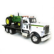 1/16 Big Farm Peterbilt Rollback with John Deere 4020 Tractor Sounds TBEK46212