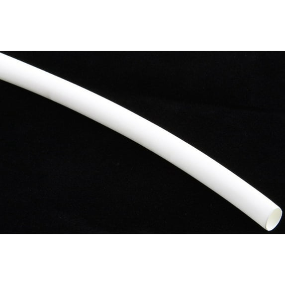 1/16" Dia. White Shrink Tubing - (4 ft. piece)