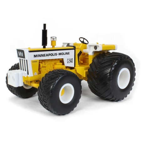 Minneapolis-Moline G940 Tractor with Terra Tires Yellow and White "Classic Series" 1/16 Diecast Model by SpecCast