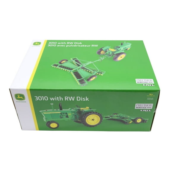 1/16 John Deere 3010 w/Disk Precision Heritage Toy - LP84510