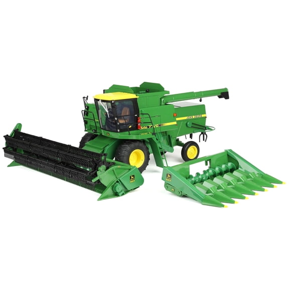 1/16 John Deere 7720 Turbo Combine with Corn Head & Grain Head, ERTL Prestige Select #4, 45961