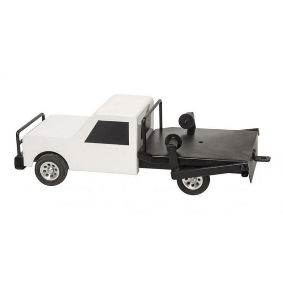 Little Buster Toys Flatbed Hay Truck White, 200844