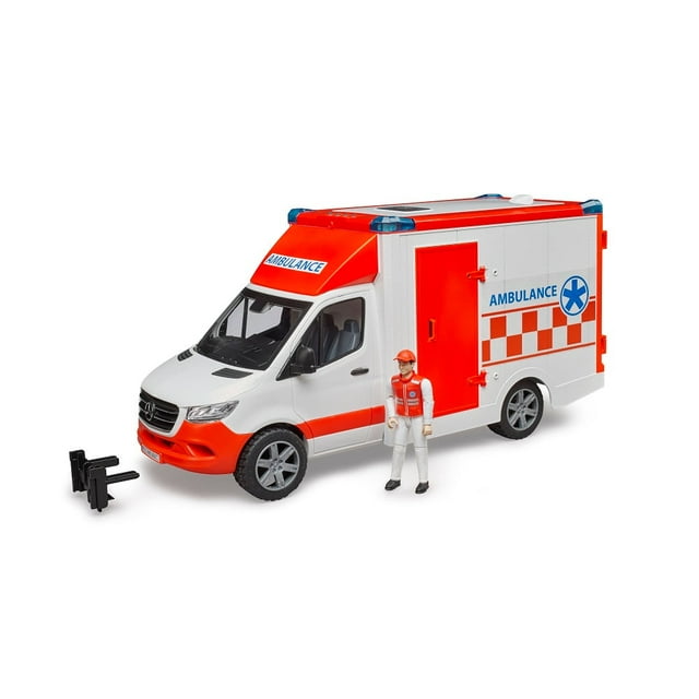 1/16 Mercedes-Benz Sprinter Ambulance with Driver by Bruder 026761