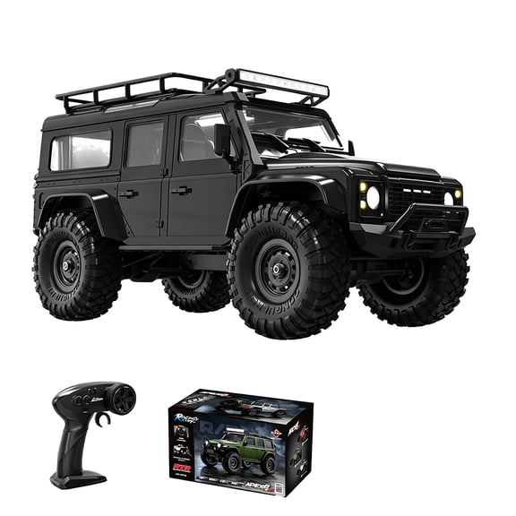 1/16 RC Crawler 4WD Full Proportional RC Truck Off Road Rock Crawler with Metal Gear Servo, Multi Mode Lighting and Stable Chassis Design for Adults Hobbyists