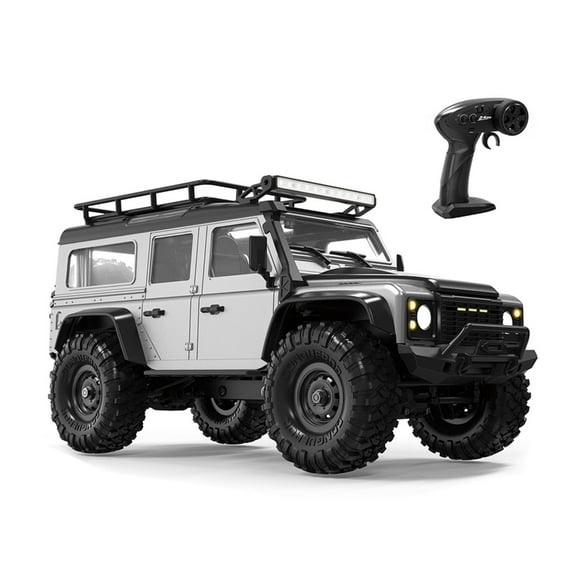 1/16 Remote Control Crawler Car Toy Powerful Motor Vehicle With LED Roof Lamp
